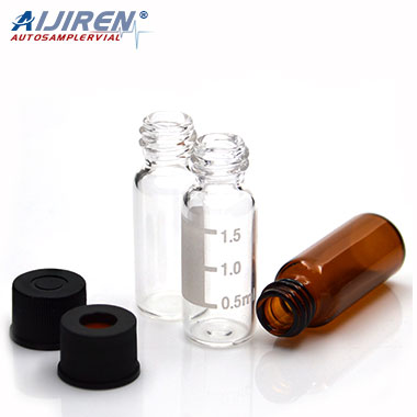 USA flat bottom gc autosampler vials and cap